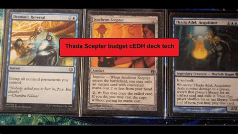  Commander (s) are not included in the final deck value. . Budget cedh deck